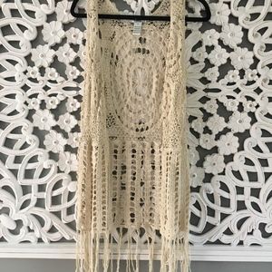Boho Crocheted Vest